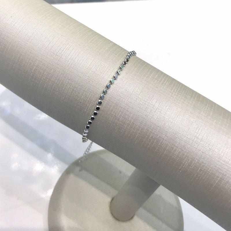 PULSEIRA FLUIR BANHADO A PRATA