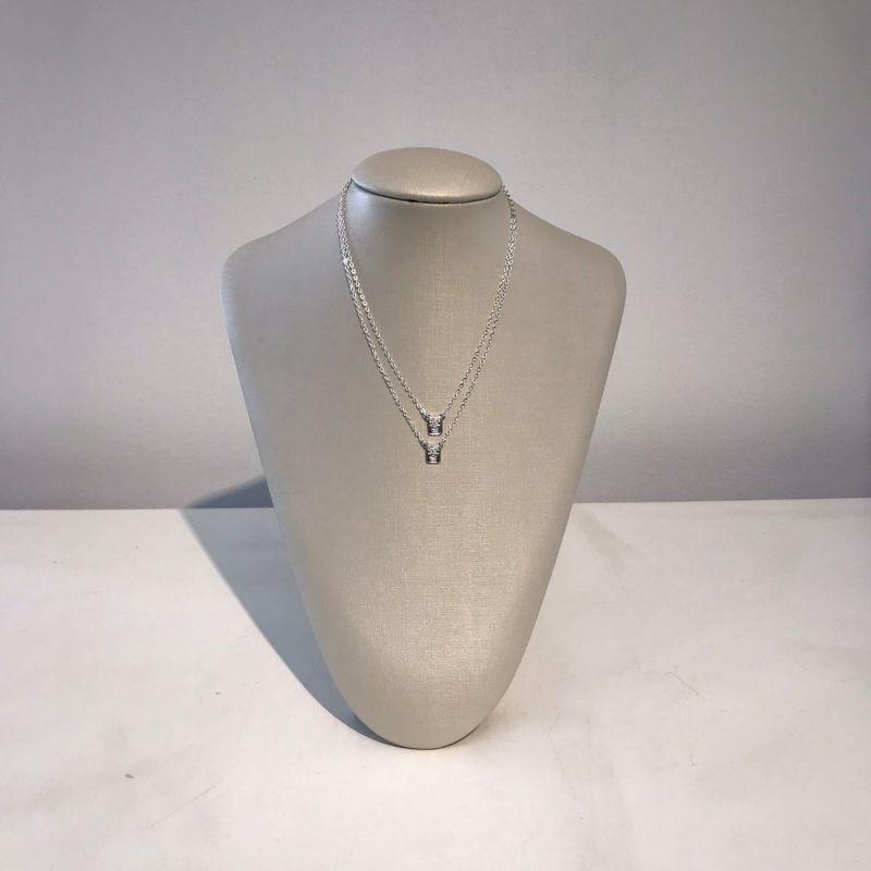 ESCAPULÁRIO PAI NOSSO BANHADO A PRATA