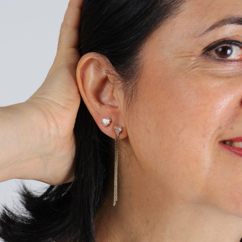 BRINCO PONTO DE LUZ FRANJA BANHADO A OURO