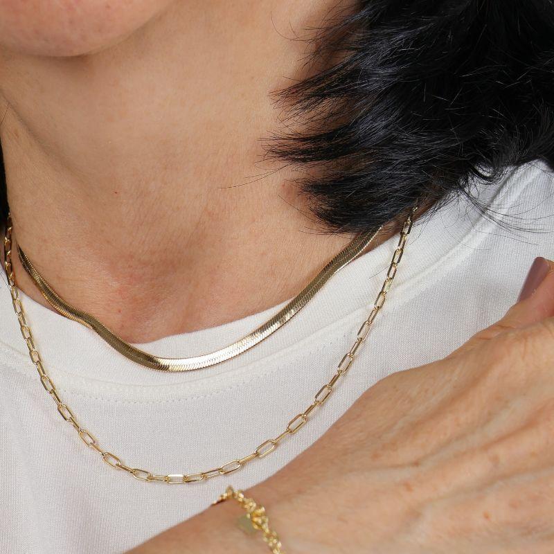 COLAR CARTIER SLIM BANHADO A OURO