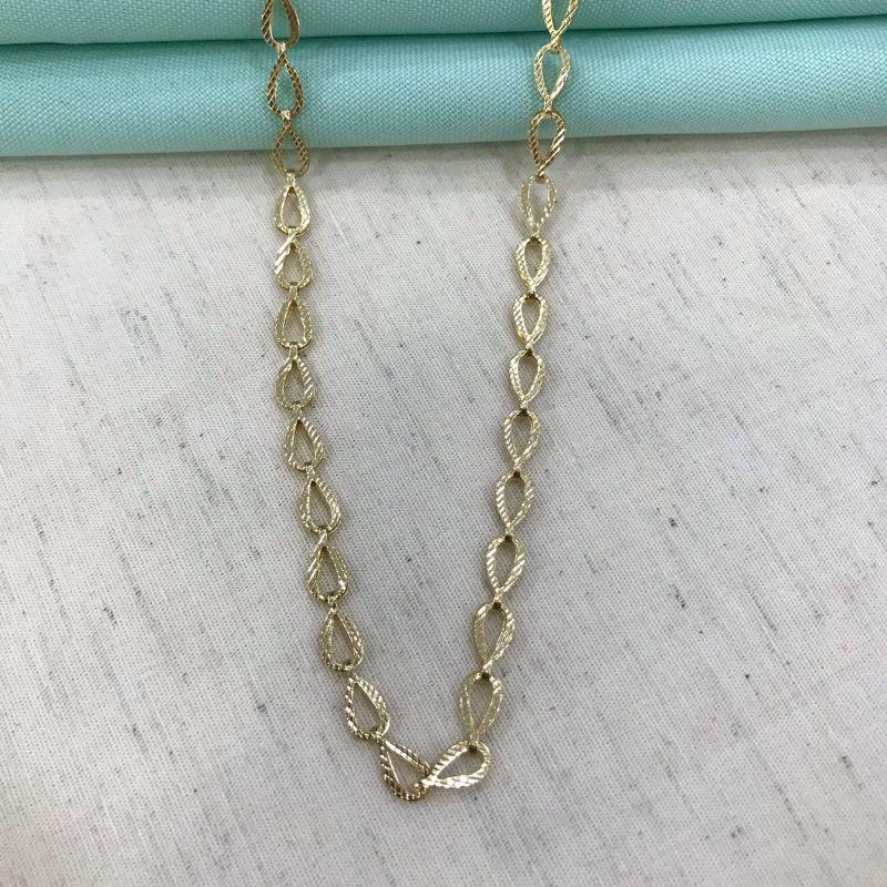 CHOKER ELO GOTA BANHADO A OURO