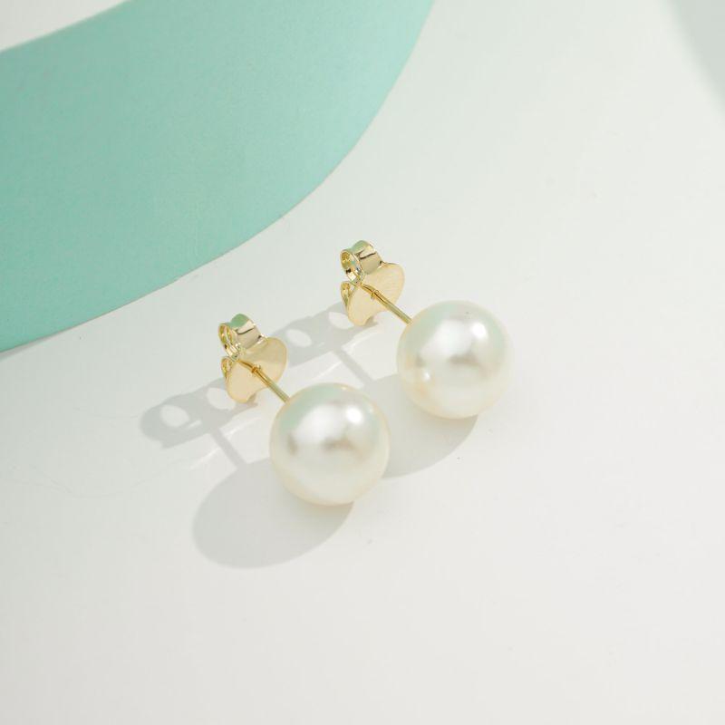 BRINCO DE PÉROLA JEWELRY BANHADO A OURO