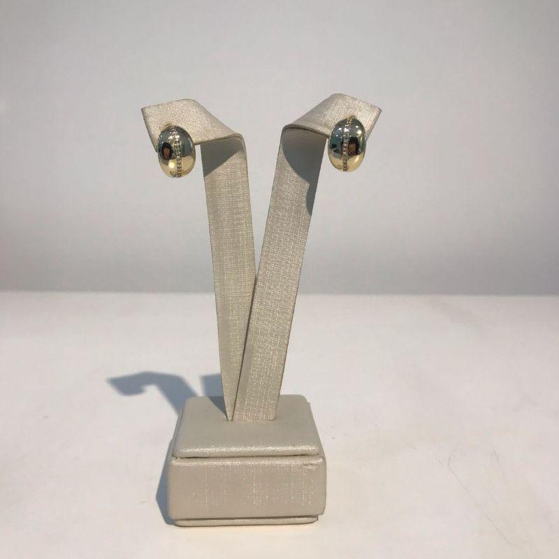 MEIA ARGOLA COM ZIRCÔNIA BANHADO A OURO