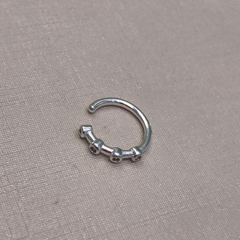 PIERCING SUNSHINE BANHADO A PRATA