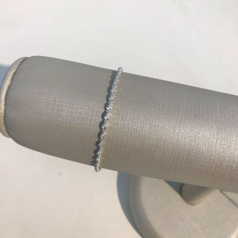 PULSEIRA CORRENTARIA TORCIDA BANHADO A PRATA