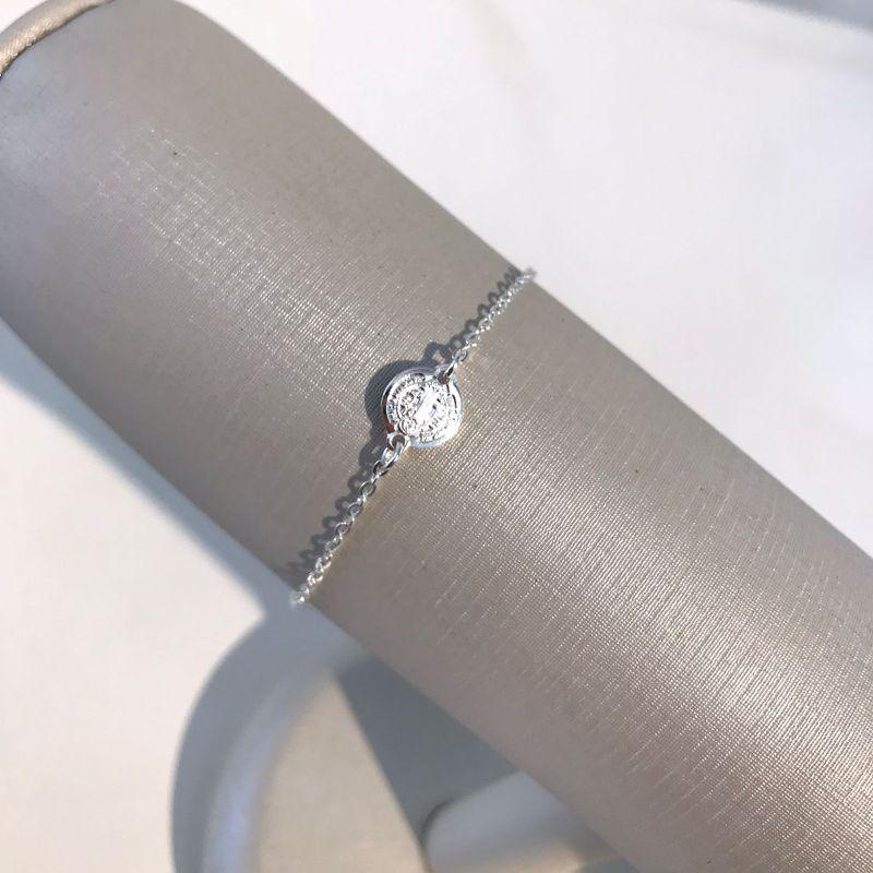 PULSEIRA SÃO BENTO BANHADO A PRATA