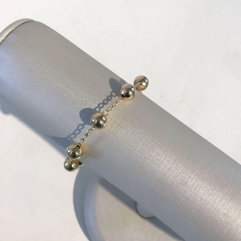 PULSERIA ESFERAS BANHADO A OURO