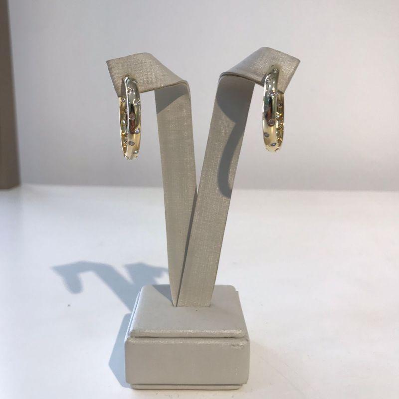 ARGOLA OVAL PONTO DE LUZ ZIRCÔNIA BANHADO A OURO