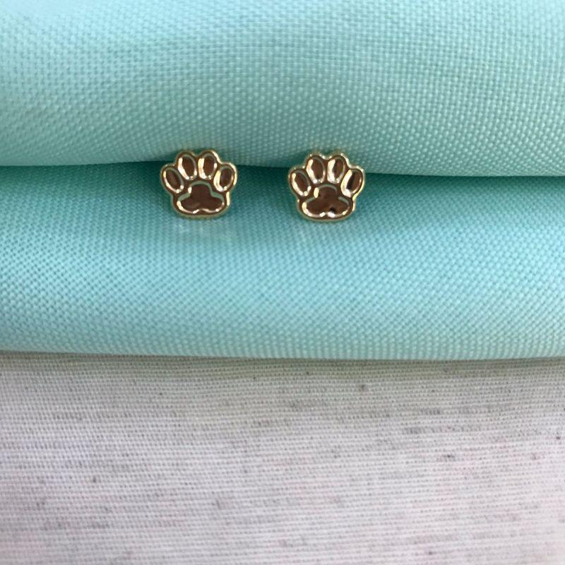 BRINCO PATINHA BANHADO A OURO