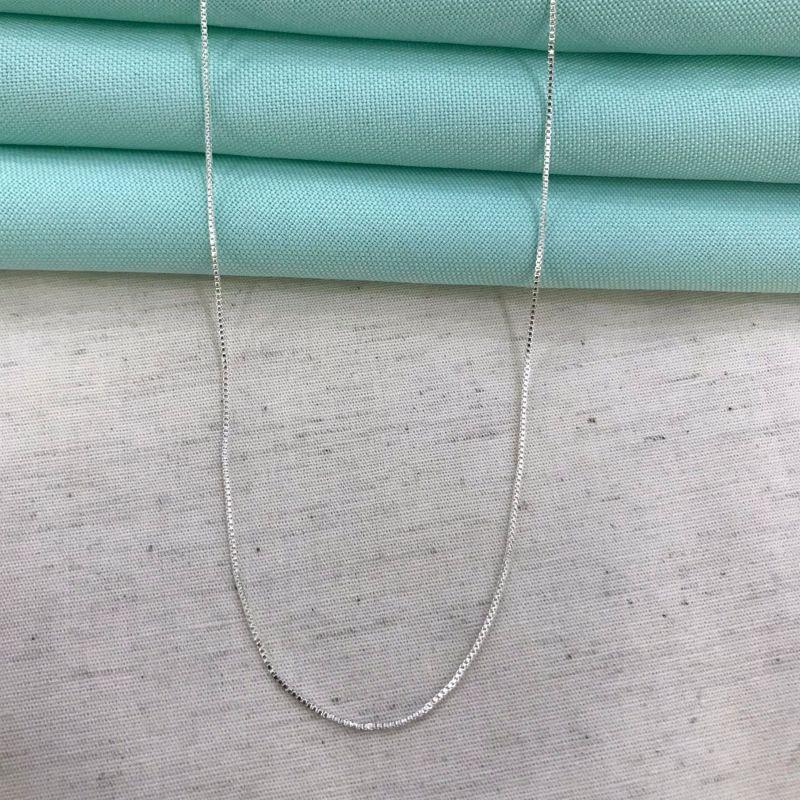 CORRENTE VENEZIANA BANHADO A PRATA