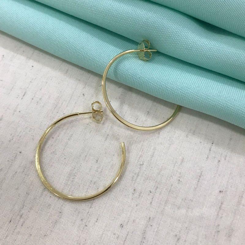 ARGOLA BANHADO A OURO