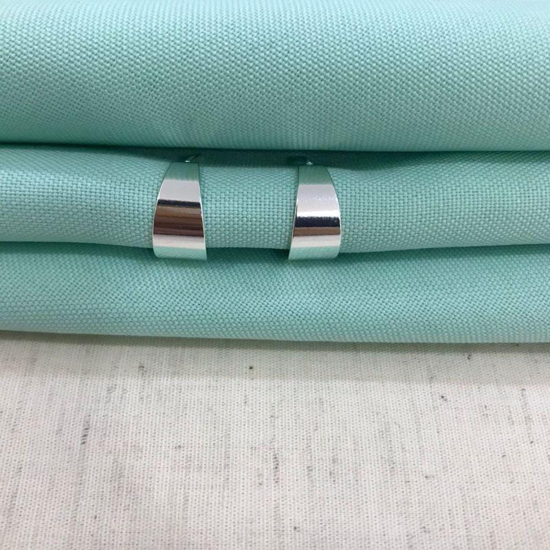 ARGOLINHA LARGA BANHADO A PRATA