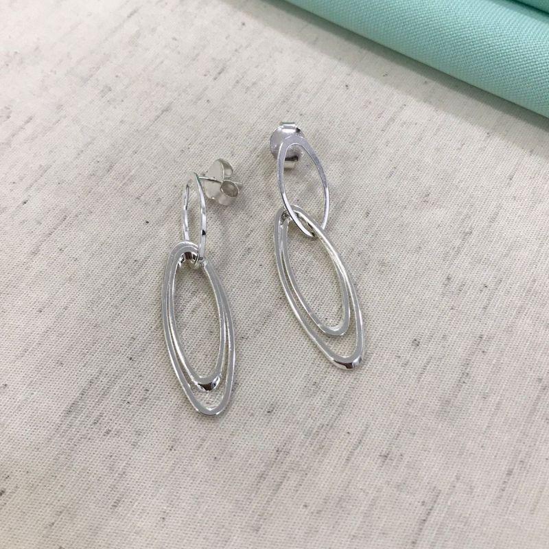 BRINCO ELOS BANHADO A PRATA