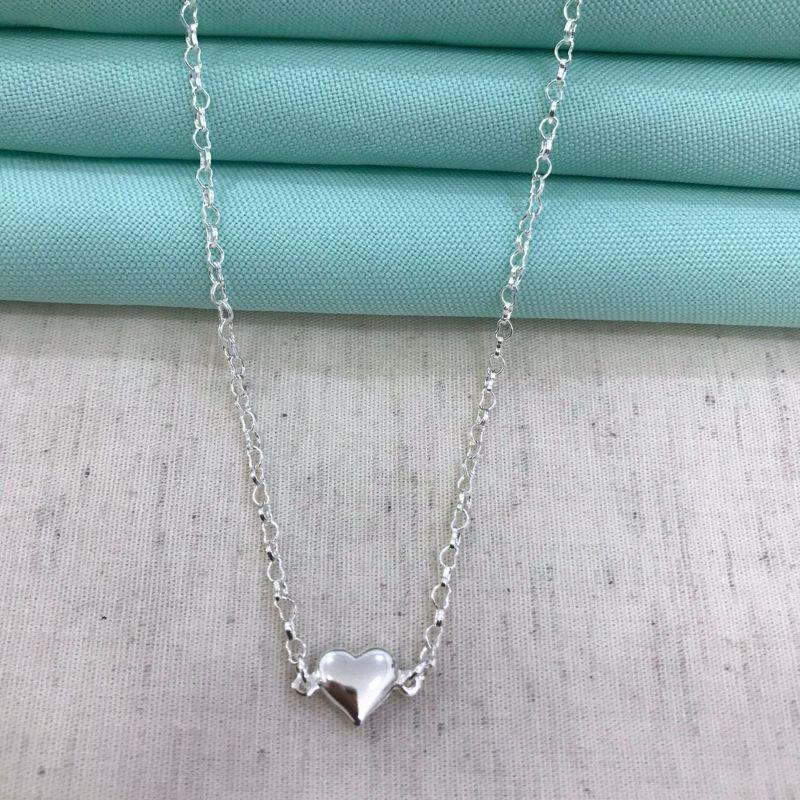 CHOKER ELOS E CORAÇÃO BANHADO A OURO