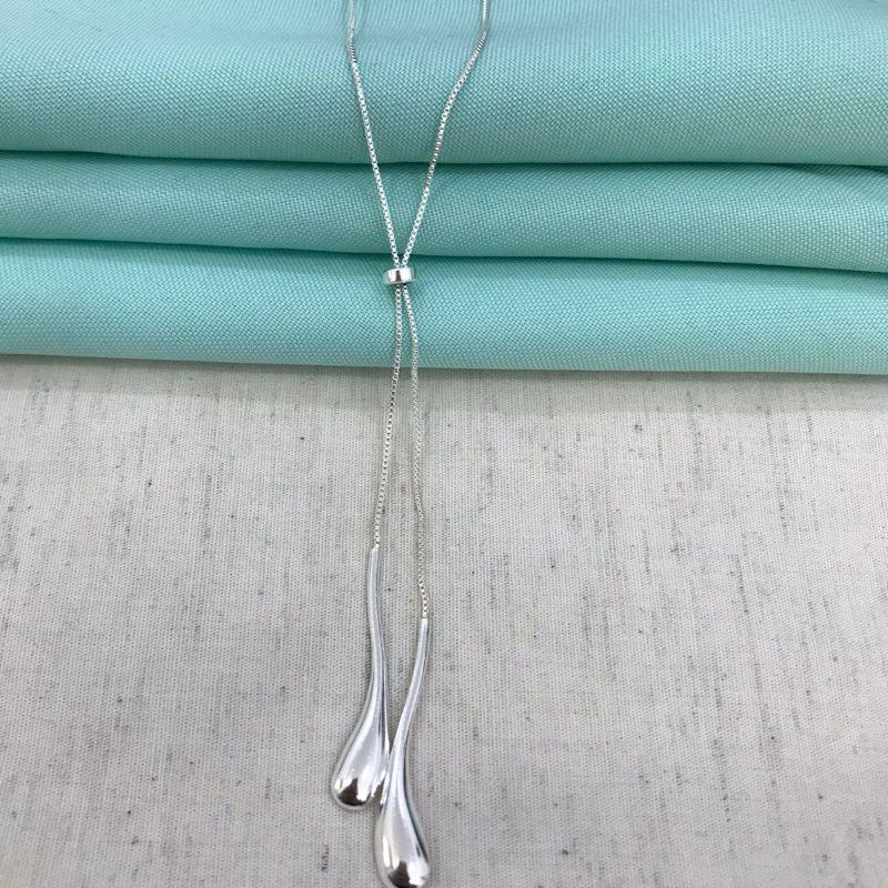 GRAVATINHA ORGÂNICA MAXI BANHADO A PRATA