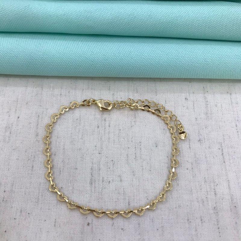 PULSEIRA AMORE BANHADO A OURO