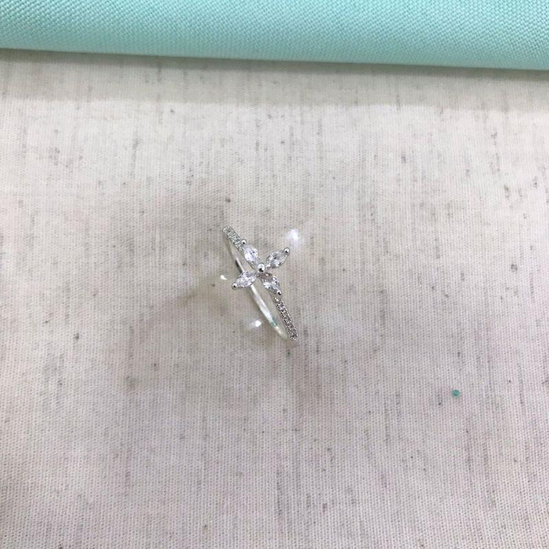 ANEL SPRING ZIRCÔNIA BANHADO A PRATA