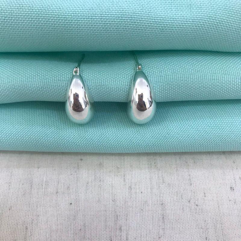 ARGOLA PUFFER BANHADO A PRATA