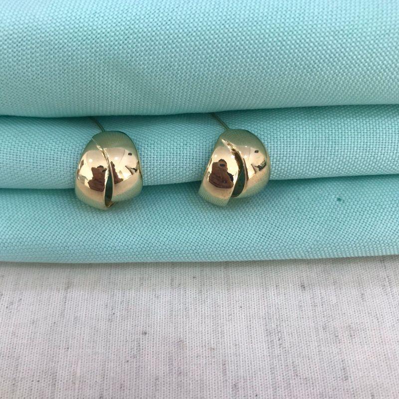 ARGOLINHA DUPLA BANHADO A OURO