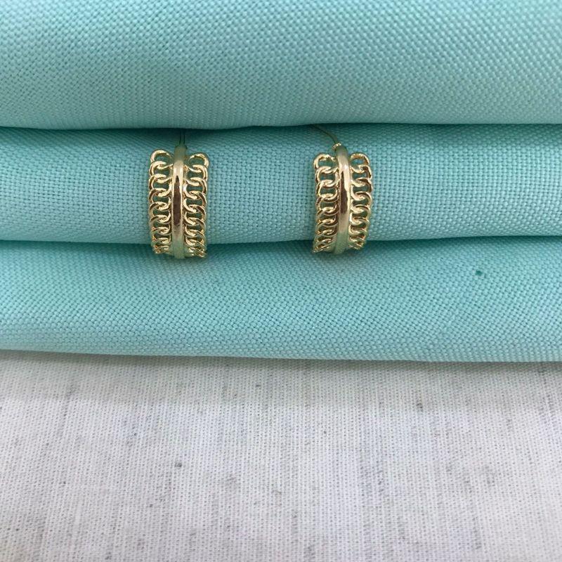 EARHOOK ELOS BANHADO A OURO