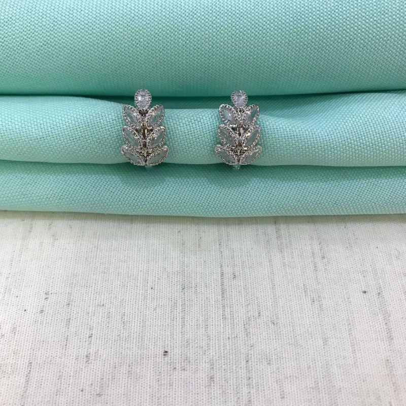 ARGOLA BELLA FIORE BANHADO A PRATA