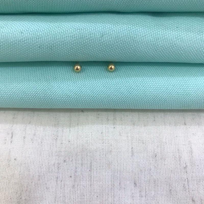 BRINCO MINI ESFERA INFANTIL BANHADO A OURO