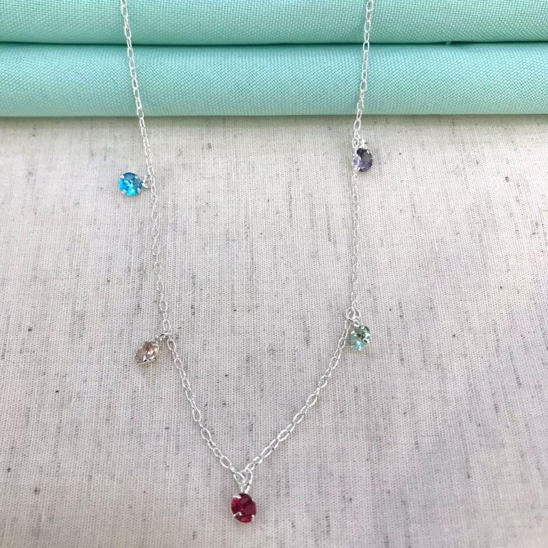 CHOKER TIFFANY COLOR BANHADO A PRATA