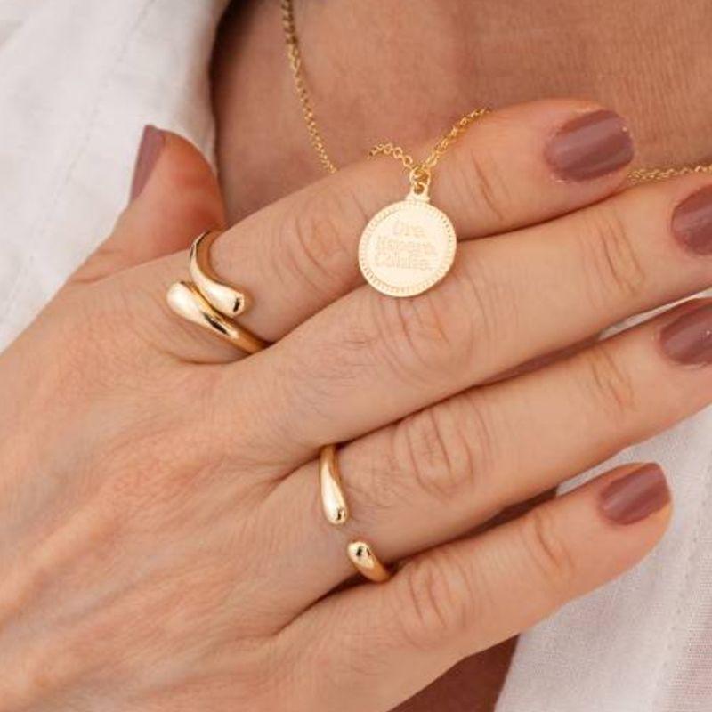 ANEL ENCANTO BANHADO A OURO