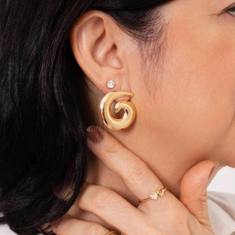 BRINCO MAXI BANHADO A OURO