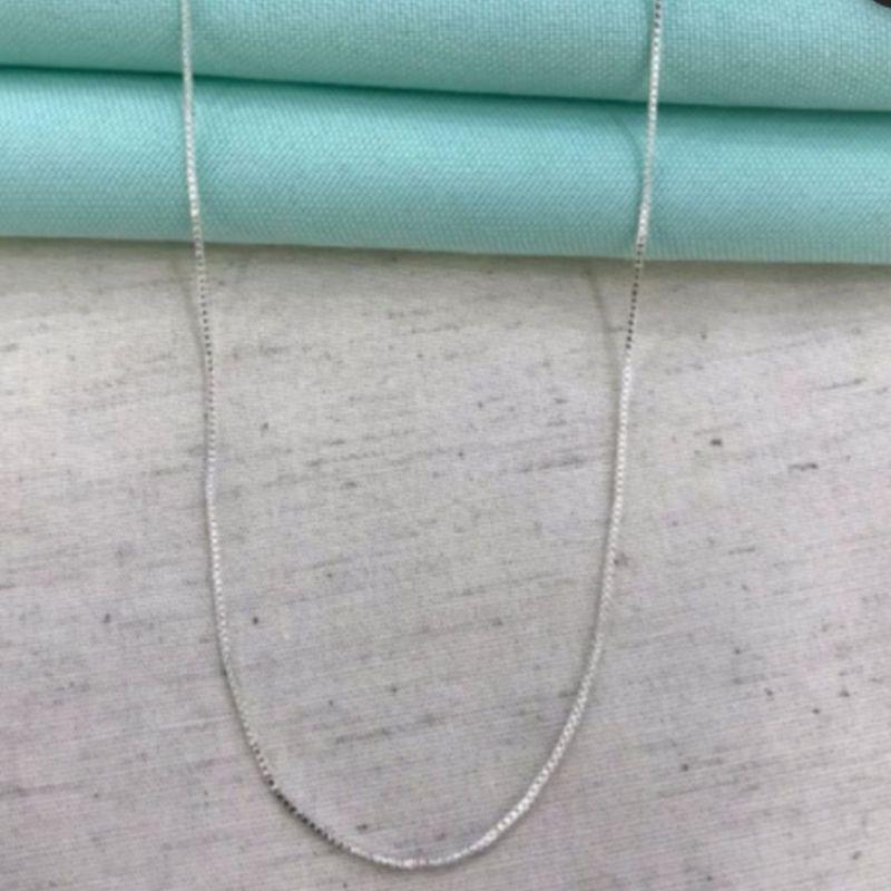 COLAR VENEZIANA BANHADO PRATA